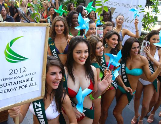 Miss Earth competition takes place in the Philippines