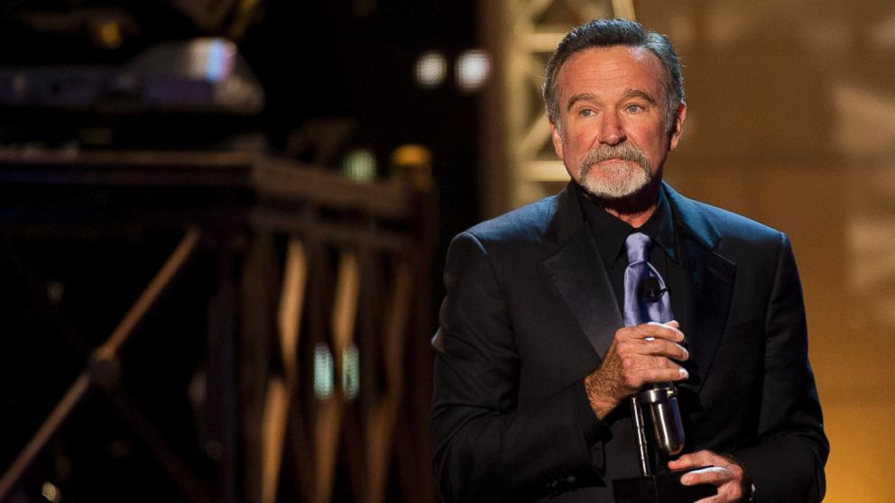 PHOTO: Robin Williams appears onstage at The 2012 Comedy Awards in New York, Saturday, April 28, 2012. 