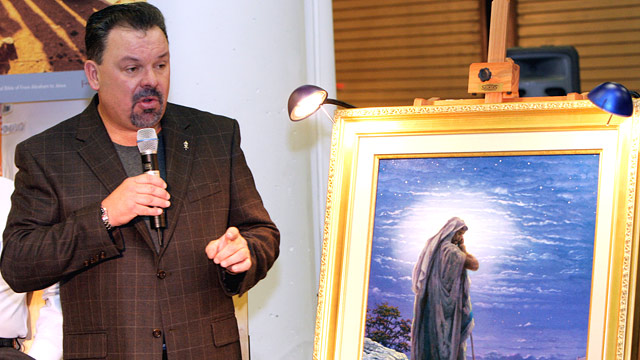 PHOTO: Artist Thomas Kinkade