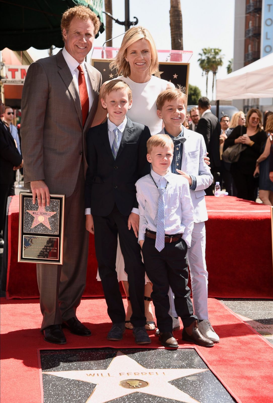 Meet Will Ferrell's Family Picture Stars With Their Families ABC News