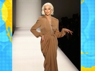 Watch: 81-Year-Old Model Shines at Fashion Week