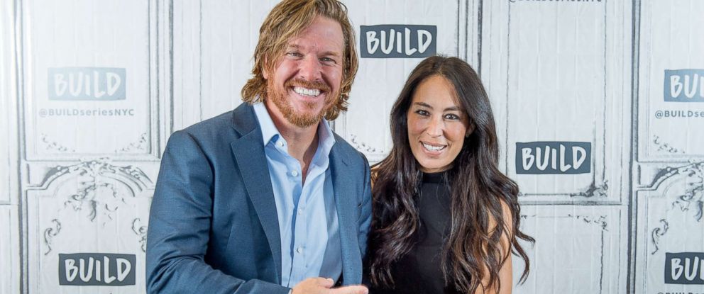 PHOTO: Chip and Joanna Gaines discuss "Capital Gaines: Smart Things I Learned Doing Stupid Stuff" and the ending of the show "Fixer Upper" with the Build Series at Build Studio, Oct. 18, 2017 in New York City. 