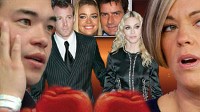 Divorced couples; Kate and Jon Gosselin, Madonna and Guy Ritchie and Denise Richards and Charlie Sheen.