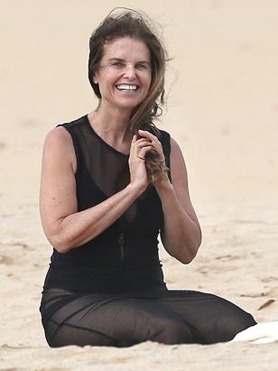 Maria Shriver  Sans Make-up