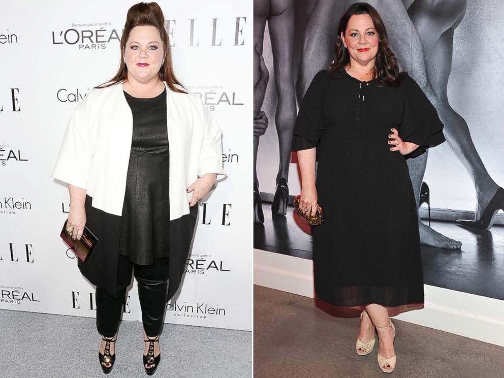 PHOTO: Melissa McCarthy attends ELLEs 20th Annual Women in Hollywood Celebration on Oct. 21, 2013 in Beverly Hills, Calif. Melissa McCarthy attends Brian Atwoods Celebration of PUMPED on Oct. 23, 2015 in Los Angeles.