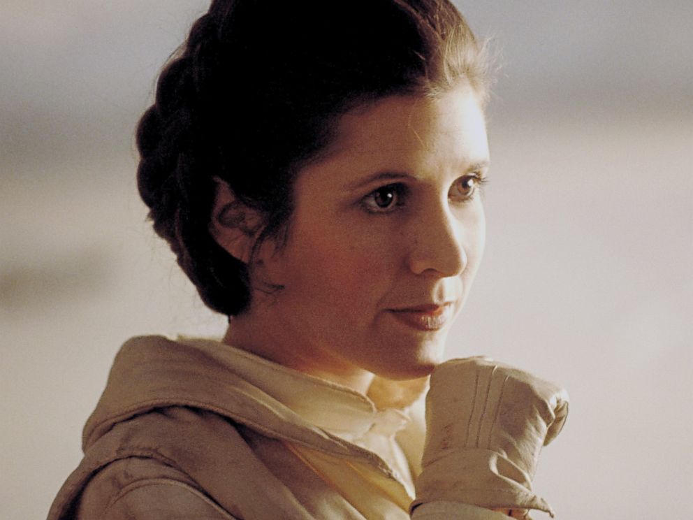 PHOTO: Actress Carrie Fisher is pictured on the set of Star Wars: Episode V - The Empire Strikes Back, directed by Irvin Kershner.