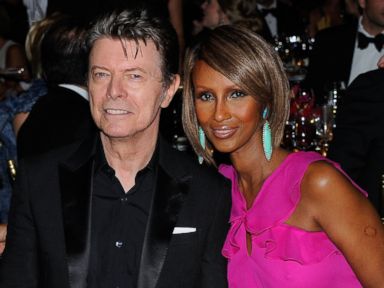 David Bowie's widow pays tribute to her late husband on their 25th wedding anniversary