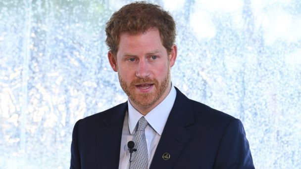 PHOTO: Prince Harry speaks to guests and the Australian Invictus Squad as he attends the Official Launch of Invictus Games Sydney 2018 at Admiralty House on June 7, 2017 in Sydney.