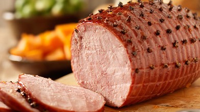PHOTO: Honey glazed ham