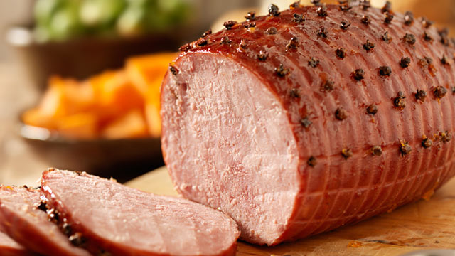 PHOTO: Honey glazed ham