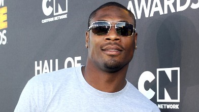 PHOTO: Professional football player Jacoby Jones attends the Third Annual Hall of Game Awards hosted by Cartoon Network at Barker Hangar, Feb. 9, 2013 in Santa Monica, California.
