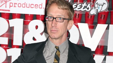 PHOTO: Andy Dick arrives at "21 & Over" at Westwood Village, Feb. 21, 2013 in Los Angeles.