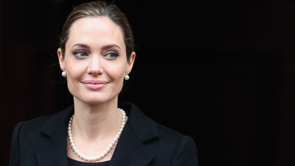 PHOTO: Actress Angelina Jolie leaves Lancaster House after attending the G8 Foreign Minsters conference on April 11, 2013 in London, England.  