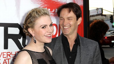 PHOTO: Anna Paquin and Stephen Moyer attend HBO's Season 5 Premiere Of "True Blood" at ArcLight Cinemas Cinerama Dome, May 30, 2012 in Hollywood, Calif.