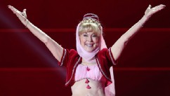 PHOTO: Barbara Eden performs during the 'Life Ball 2013 - Show' at City Hall on May 25, 2013 in Vienna.