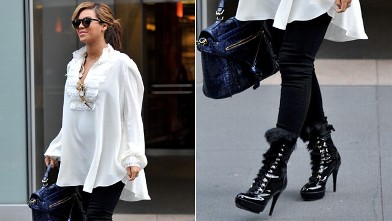 PHOTO: Beyonce Knowles sighting on Nov. 3, 2011 in New York City.