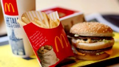 PHOTO: A McDonald's Big Mac value meal a arranged in New York on July 23, 2010.
