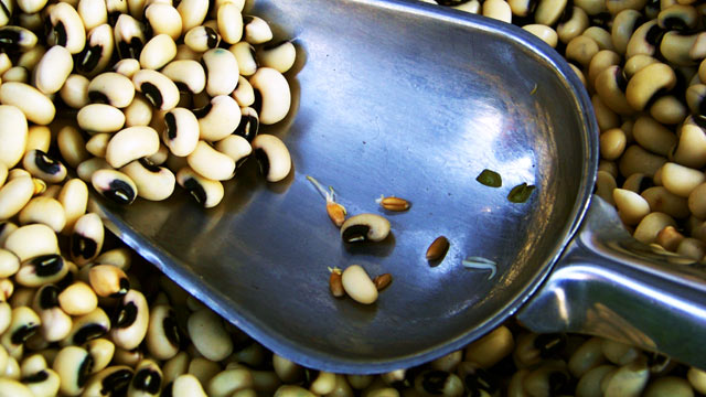 PHOTO: Black-eyed peas symbolize good luck for the new year.