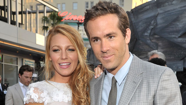 PHOTO: Ryan Reynolds and Blake Lively arrive at Grauman's Chinese Theatre, June 15, 2011 in Hollywood, Calif.