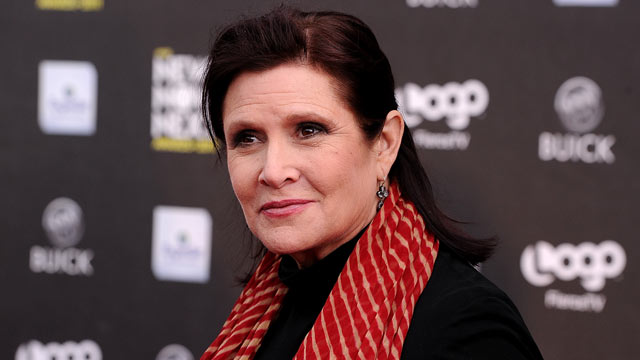 PHOTO: Actress Carrie Fisher arrives at the 4th Annual Logos NewNowNext Awards 2011 at Avalon, Hollywood, California, April 7, 2011.