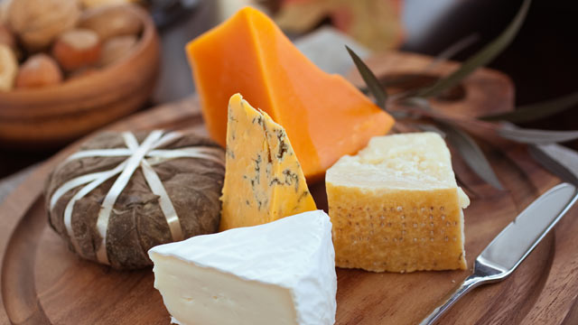 PHOTO: Assorted Artisan Cheese on a platter is a common snack in Paris.