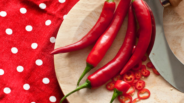 PHOTO: Chili peppers are a great way to spice up your recipes and add lots of flavor without adding fat.