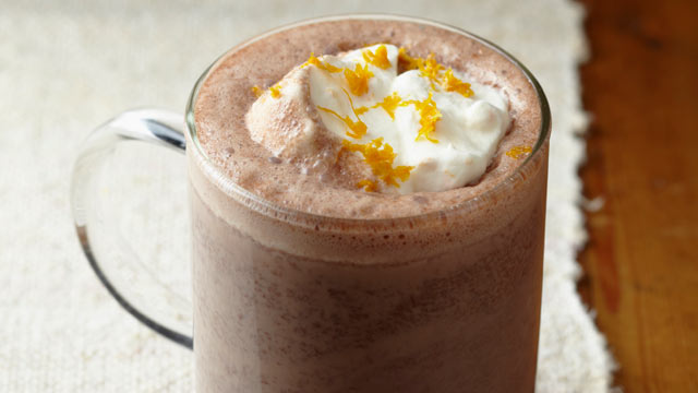 PHOTO: Un chocolat chaud, or hot chocolate, is shown here.