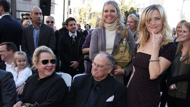 PHOTO: Dr. Betty Reese and Dr. John Witherspoon are seen in this file photo with daughter Reese Witherspoon at Reese Witherspoon Star on Walk of Fame Ceremony on December 1, 2010 in Hollywood, California.