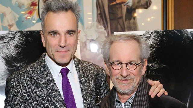 PHOTO: Actor Daniel Day-Lewis and director Steven Spielberg attend the special screening of Steven Spielberg's Lincoln, Nov.14, 2012 in New York City.