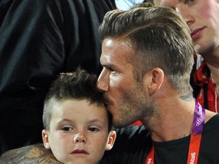 Photos: Beckham Boys Hit Olympics