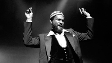 PHOTO: Marvin Gaye at Royal Albert Hall, London 1979.