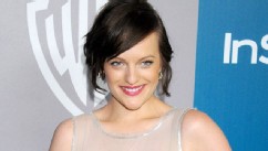 PHOTO: Elisabeth Moss arrives at 13th Annual Warner Bros. And InStyle Golden Globe After Party at The Beverly Hilton hotel in this Jan. 15, 2012 file photo in Beverly Hills, Cali.
