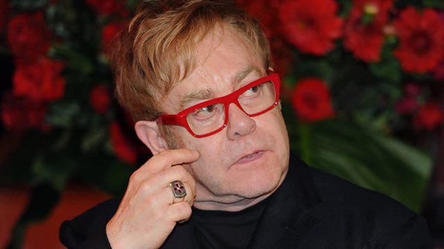 PHOTO: Elton John attends the World AIDS Day event in Sydney in this Dec. 1, 2011 file photo.