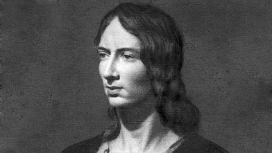 PHOTO: An oil painting of Emily Bronte (1818 - 1848), authoress of the novel 'Wuthering Heights,' published in 1847.