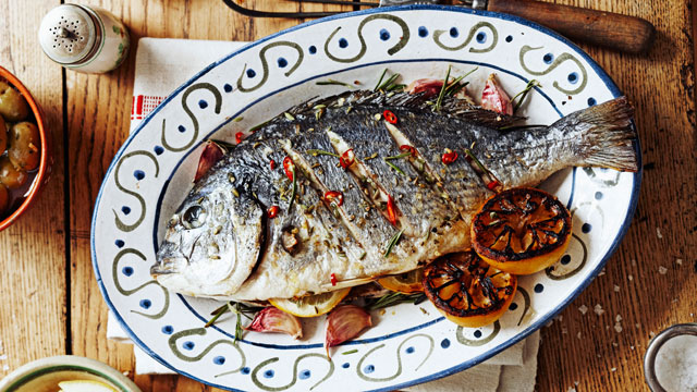PHOTO: The silver skin of the fish is thought to bring good fortune.