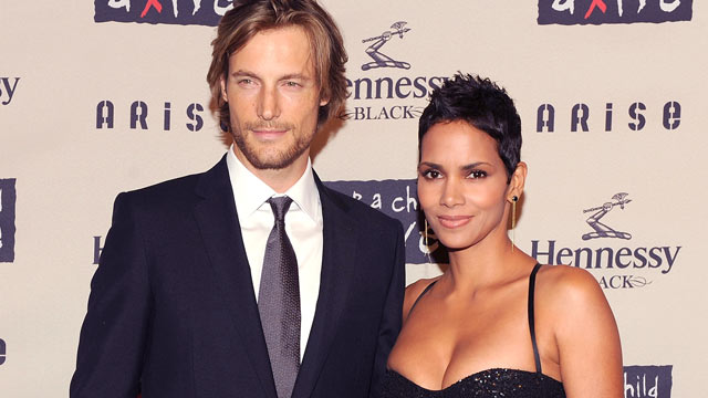 PHOTO: Model Gabriel Aubry and girlfriend actress Halle Berry attend Keep A Child Alive's 6th Annual Black Ball at Hammerstein Ballroom, New York City, Oct. 15, 2009.