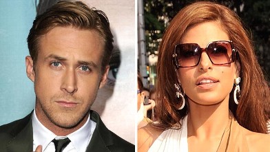 PHOTO: Ryan Gosling attends the "Ides Of March" Los Angeles Premiere at AMPAS Samuel Goldwyn Theater on September 27, 2011 in Beverly Hills, Cali. Eva Mendes, right, attends the Salvatore Ferragamo Women's Resort 2012 Collection at the James B. Duke Mansi