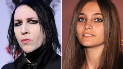 PHOTO: Musician Marilyn Manson arrives at the 2nd annual Revolver Golden Gods Awards held at Club Nokia on April 8, 2010 in Los Angeles, California, and Paris Jackson is at Cirque du Soleil's Michael Jackson 