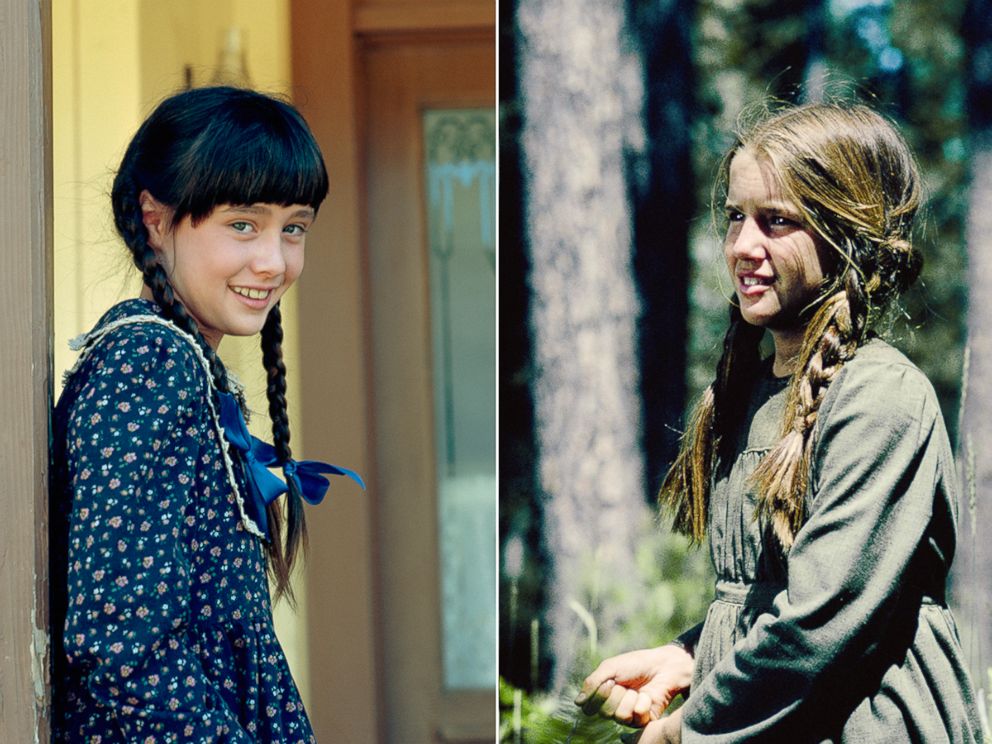 PHOTO: Shannen Doherty, left, appears as Jenny Wilder and Melissa Gilbert, right, appears as Laura Ingalls on the 19080s television program The Little House on the Prairie.