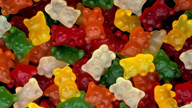 PHOTO: Homemade gummy bears make the perfect sweet holiday treat.