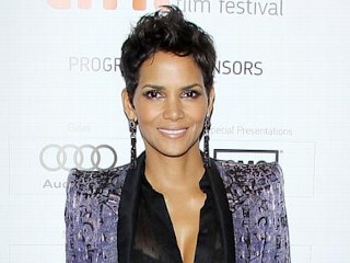 Photos: Halle Berry's See-Through Shirt