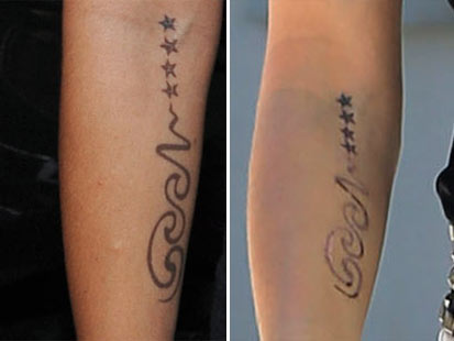 New Photos: Heidi Klum Removing 'Seal' Tattoo - ABC News