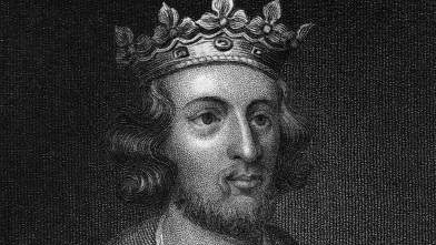 PHOTO: King Henry the III is hsown in this artwork.
