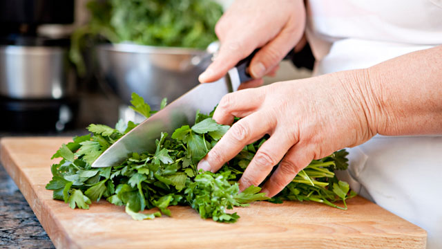 PHOTO: Herbs add a powerful, distinct flavor to a dish.
