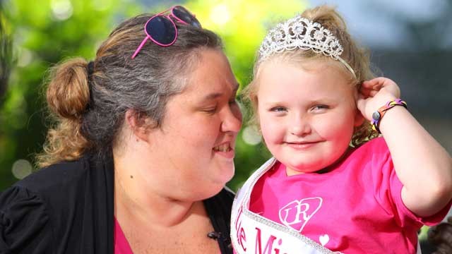 PHOTO: June Shannon and Alana Thompson 'Honey Boo Boo' are seen at The Grove on Oct. 15, 2012 in Los Angeles.