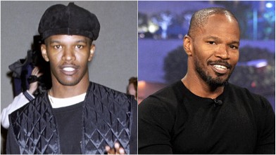 PHOTO: Jamie Foxx is seen in these 1994 and 2011 file photos.
