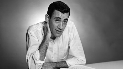 PHOTO: Author JD Salinger poses for a portrait as he reads from his classic American novel "The Catcher in the Rye" on Nov. 20, 1952 in the Brooklyn, New York.