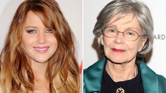 PHOTO: Actresses Jennifer Lawrence and Emmanuelle Riva are both up for Best Actress at the 2013 Academy Awards.