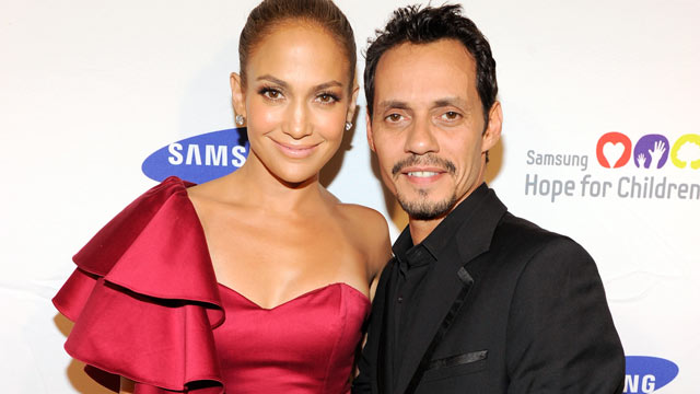 PHOTO: Jennifer Lopez and Marc Anthony attend the Samsung Hope for Children Gala at Cipriani Wall Street, June 7, 2011 in New York City.