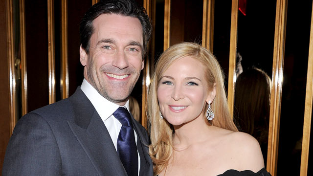 PHOTO: Jon Hamm and Jennifer Westfeldt attend the after party for the Cinema Society & People StyleWatch screening of "Friends With Kids" at the The Top of The Standard in this March 5, 2012 file photo in New York City.